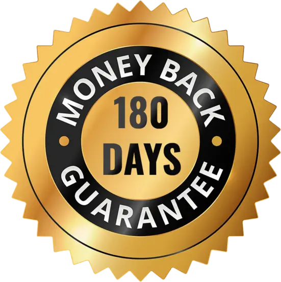 MomBurn 60-day money-back guarantee badge